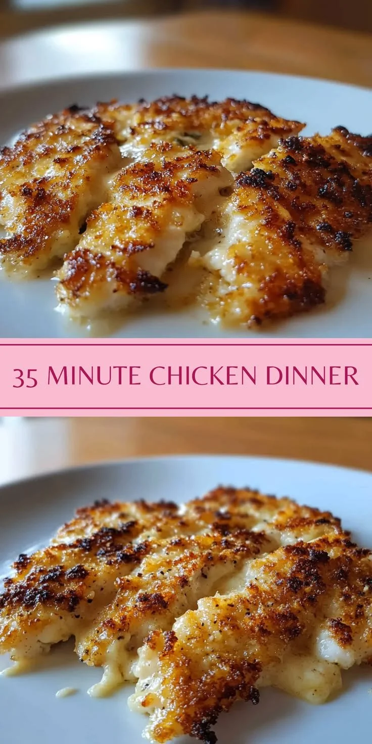 Delicious amazing chicken dish ready in 35 minutes