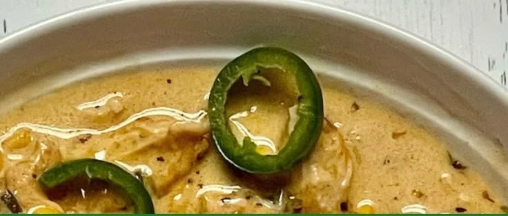 Creamy jalapeño cheddar chicken cooked in an Instant Pot for a quick meal.