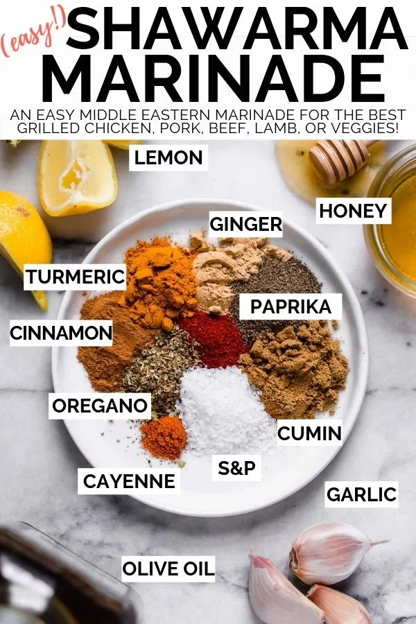 Quick and easy 5-minute shawarma marinade recipe for delicious flavor