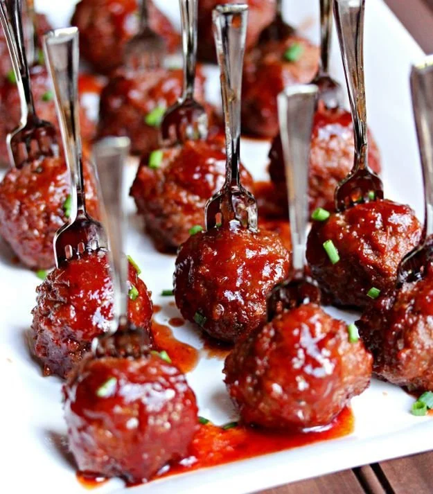 Spooky Halloween appetizers displayed on a festive table for a Halloween party.