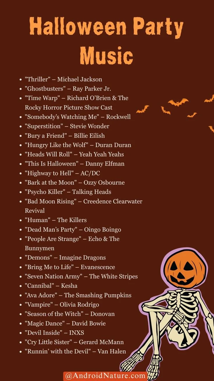 Playlist of scary good Halloween songs for the perfect party atmosphere