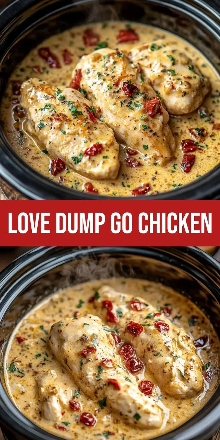 Easy dump and go chicken recipe for busy weeknights